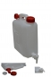 Wasserkanister 10 Liter mit Auslaufhahn und Ausgießer LaPlaya