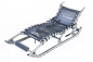 RUNWAVE Premium (Edelstahl Hochglanz) Rodel Schlitten Bob