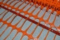 50 Meter Absperrzaun Orange Warnzaun Absperrung Absperren