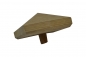 1 X Pfostenkappe Pyramide Holz imprägniert 100X100mm für 90X90mm Pfosten