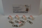 5er Paket Flaschenclip England Flagge mit Karabiner Flaschenname