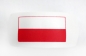 5er Paket Flaschenclip Polen Flagge mit Karabiner Flaschenname