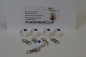 5er Paket Flaschenclip Frankreich Flagge mit Karabiner Flaschenname