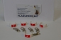 5er Paket Flaschenclip Schweiz Flagge mit Karabiner Flaschenname