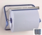 Wandhalter Set mit 2 Putztuchrollen blau (a 1000 Blatt)
