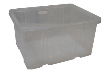 Dreh Stapelbox Aufbewahrungsbox Eurobox 44x35x23,50cm 29L transparent