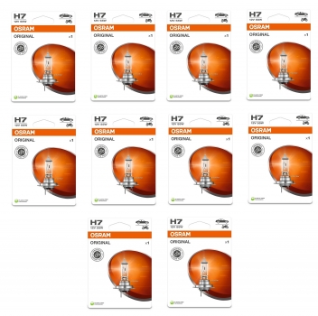 10 X Osram 64210-01B H7 Halogen 12V 55W PX26d