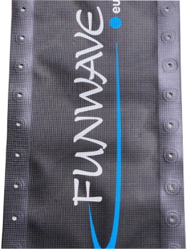 Funwave Sitzbezug Standard schwarz mit Funwave.eu Schrift