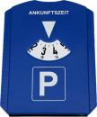 Parkscheibe mit Eisschaber ca.15,5X12cm gem. StVZO blau Eiskratzer