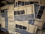 500X Doppeltuch Blau Nass + Trocken Reinigungstuch Waschstrasse