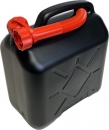 Benzinkanister Kunststoff 10l schwarz mit UN-Zulassung